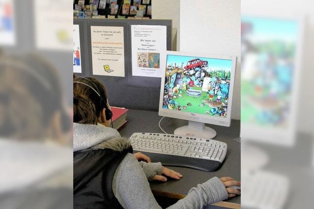 Stadtbibliothek ldt zu Computerspielen
