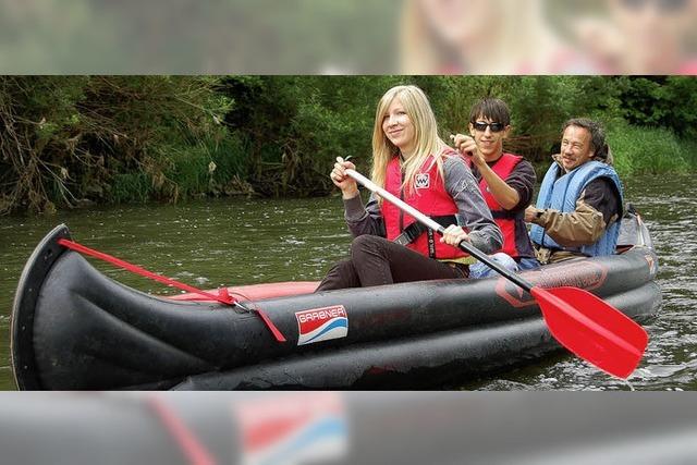 Kanutour auf der Donau