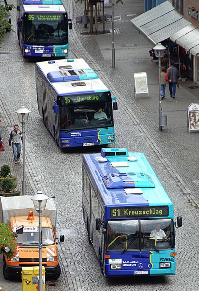 Immer mehr Ortenauer steigen wegen der Spritpreise auf Busse und Bahnen um.    | Foto: Seller