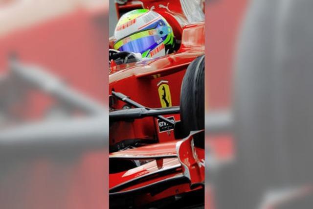 Ferrari zeigt Stärke