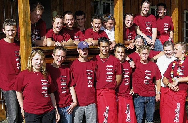 Das Team des Jugendtreffs &#8222;Baracke&#8220;   | Foto: jutta schtz