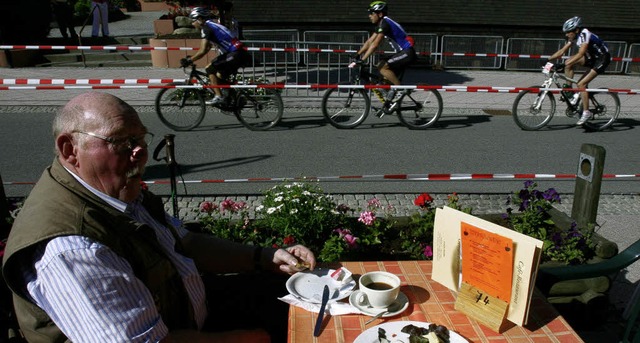 Jeder nach seiner Fasson: Whrend  die...isee bei Kaffee und Kuchen gut gehen.   | Foto: Patrick Seeger