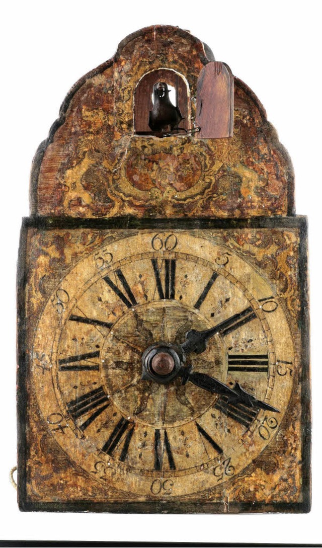 Eine ber 200 Jahre alte Kuckucksuhr h...Eisenbacher Uhrmacher Johannes Wildi.   | Foto: Uhrenmuseum