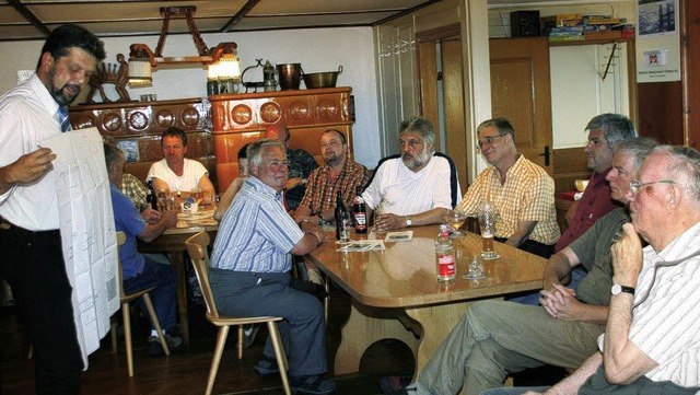 Michael Scharf stellte  in Holzschlag ... zwischen Bonndorf und Lenzkirch vor.   | Foto: Dieckmann