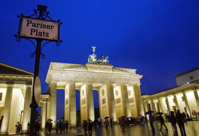 Deutschlands<?ZR?> allererste  Adresse...Berlin mit dem<?ZR?> Brandenburger Tor 