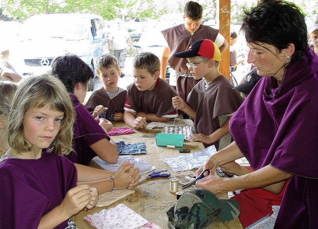 Im vergangenen Jahr ging es bei der Sp...ch kamen rund 70 begeisterte Kinder.    | Foto: Monika Weber