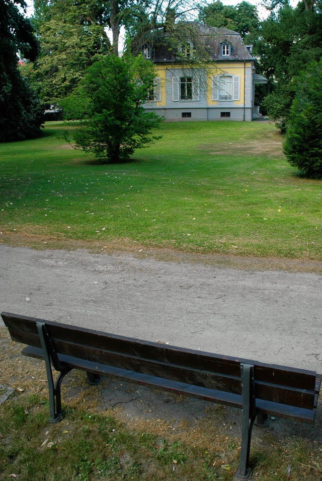 Schn, leer, aber knftig geschtzt: E...uungsplan gilt fr den  Aichele-Park.   | Foto: Arne bensiek