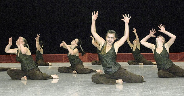 Geschafft: Die &#8222;Colony of Dance&...und Modern Dance  in Braunschweig mit.  | Foto: Mnch