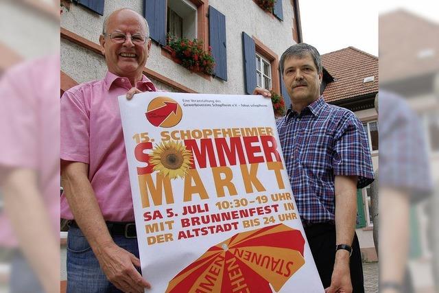 Sommermarkt und Altstadt-Brunnenfest erstmals im Doppelpack