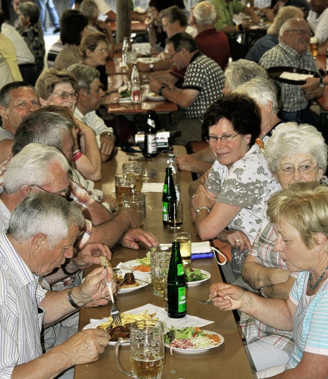 Das Bergfest  in Tannenkirch erwies sich erneut als Besuchermagnet. 