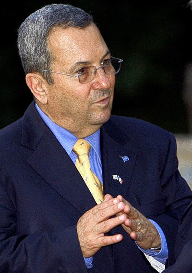 Ehud Barak  | Foto: afp