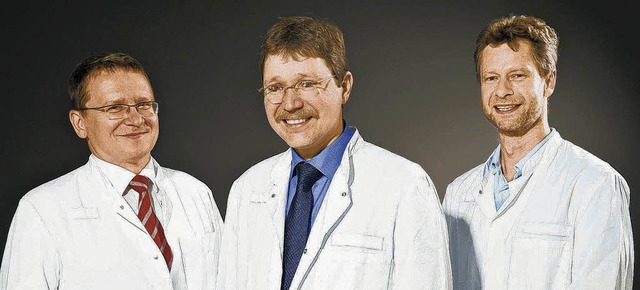 Das neue Chefarzt-Team der Frauenheilk... Jrg Schweinfurth und Henrik Lutz.     | Foto: Spital