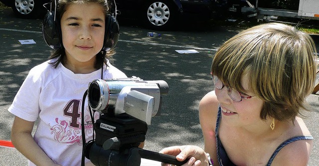 Die Ergebnisse der Experimente beim Pr...film fr die Schule zusammengestellt.   | Foto: Danielle Hirschberger