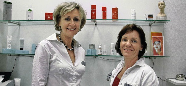Kompetenz in Sachen Pflege und Kosmeti...toRepro>Foto: Kleinhans</BZ-FotoRepro> 
