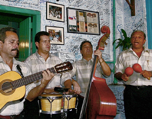Einnahmequelle: Mit Musik lsst sich auf Kuba Geld verdienen.    | Foto: wolfgang grabherr