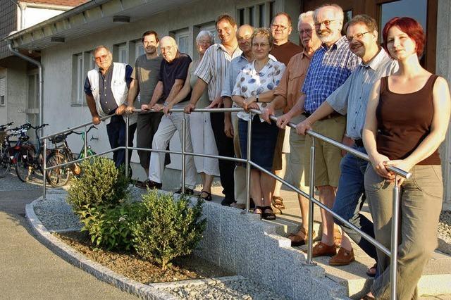 Das Gemeindehaus wird innen saniert