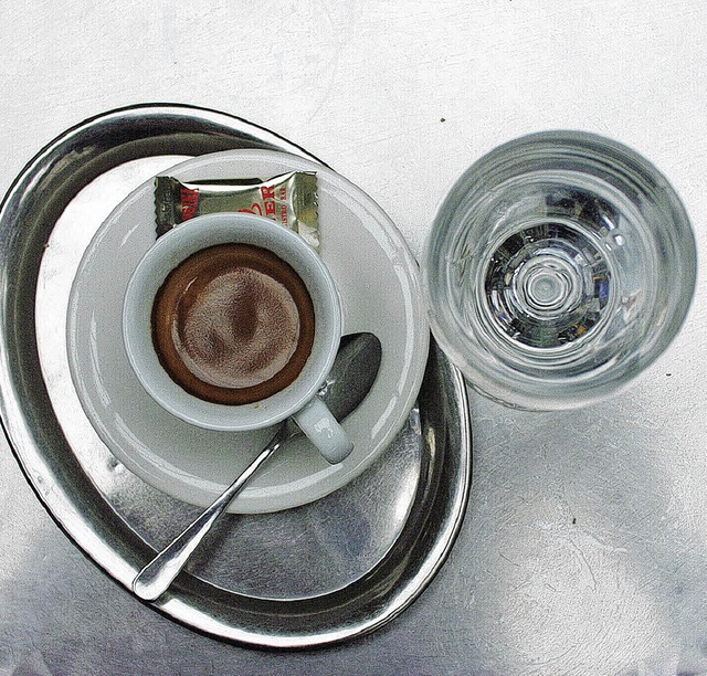 Klassisch, einfach, gut: der Espresso  | Foto: INGO SCHNEIDER
