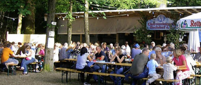 Der Hochdorfer Wald wird zum Festplatz.   | Foto: Privat