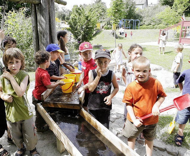 Drauen spielen ist halt am schnsten.   | Foto: Christoph Breithaupt