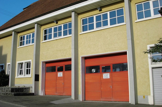 Kein Geld aus dem Ausgleichstock gibt es fr das  Wittlinger Feuerwehrhaus.     | Foto: Langelott