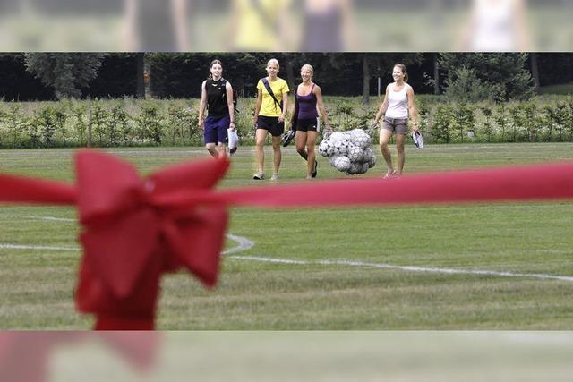 Neuer kosportplatz fr die Universitt