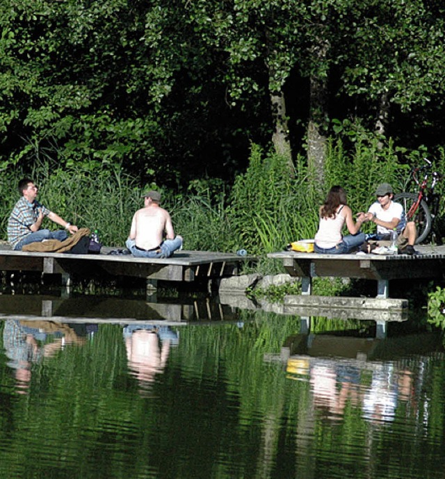 Auch Lrrachs Jugend ist froh, dass es den Park gibt.      | Foto: Schiller