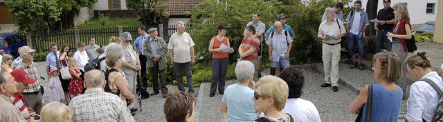 Bei schnem Wetter ging&#8217;s an den...egen der Bannwanderung dann doch zu.    | Foto: SENF