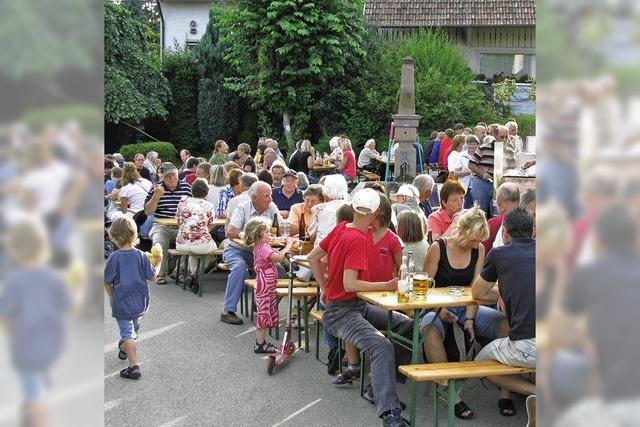 Hock am Oberdorfbrunnen