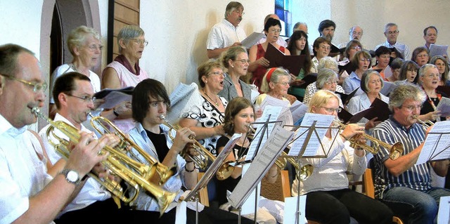 <Bildtext>Eine musikalische Andacht ge...n der Petruskirche Steinen</Bildtext>. 