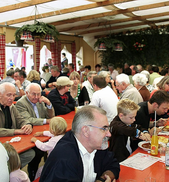 Den Gsten wird es wie gewohnt an nichts fehlen.    | Foto: BZ-Archiv