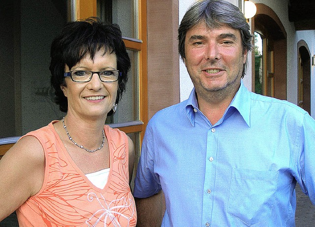 <Bildtext>Dietmar Junginger   und Rosi...vereins Kirchzarten. </Bildtext><?ZP?>  | Foto: Schmidt