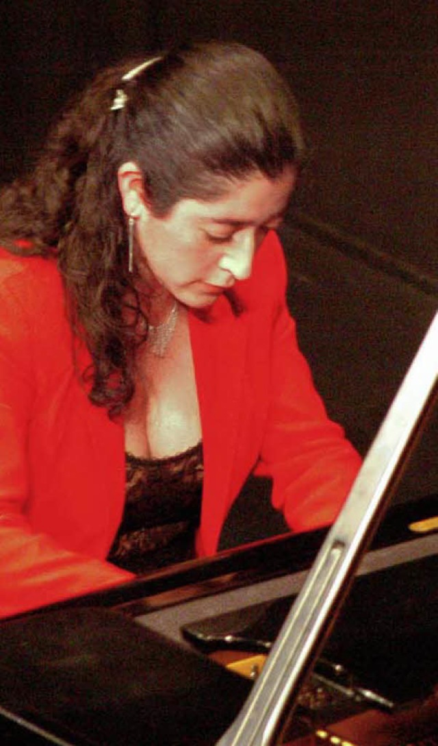 Klavierabend mit Claudia Corona in der Kumedi    | Foto: Ilona Hge
