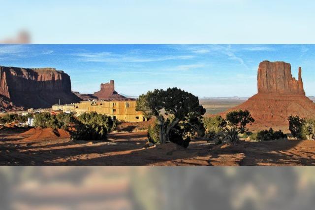 Erstes Hotel im Monument Valley