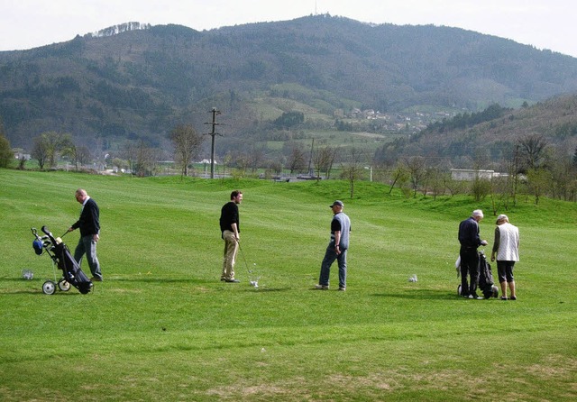 Der Golfplatz Ehner-Fahrnau: Er darf sich nun auch nach Hausen ausdehnen.   | Foto: Edgar Steinfelder