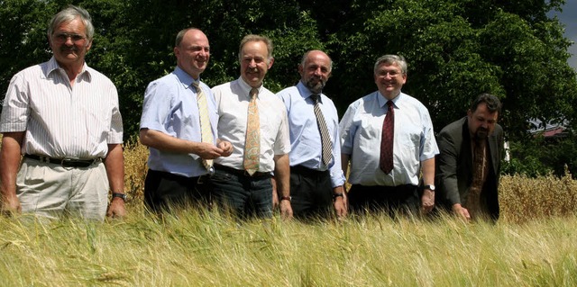 Ein Tag auf dem Land (v.l):   Landwirt...andwirtschaft im Regierungsprsidium.   | Foto: Sieberts