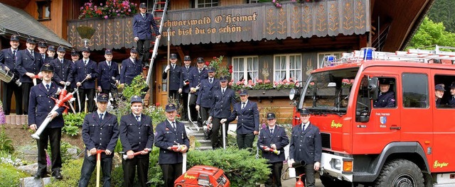 Seit 125 Jahren im Einsatz fr den Nchsten: die Freiwillige Feuerwehr Wieden  | Foto: Verein