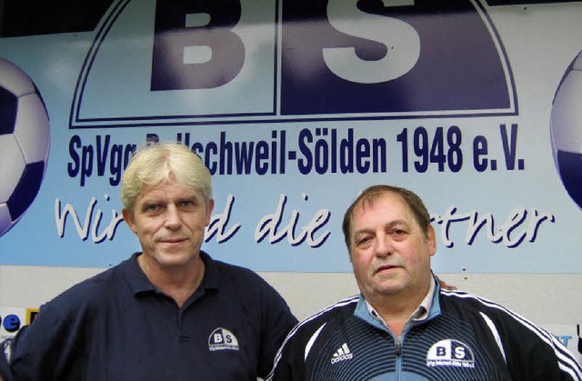 Das Vorsitzenden-Duo Volker Murzin (links) und Harald Bohny.  | Foto: freyer