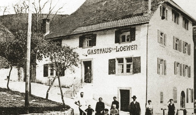 Das Gasthaus &#8222;Lwen&#8220; in Te...tehenden oder ehemaligen Gasthusern.   | Foto: Privat