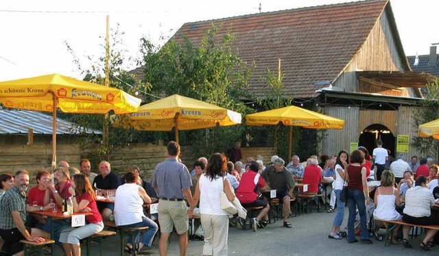 Das Dreschefest ist ein wahrer Besuchermagnet im Weindorf Tutschfelden. 