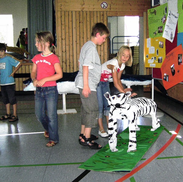 Beim Projekt &#8222;Tiere aus Pappmach...n auch die genaue Bauanleitung parat.   | Foto: martin ehret