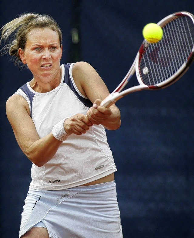 Auch Radka Pelikanova kann die Niederlage nicht verhindern.    | Foto: au(a)