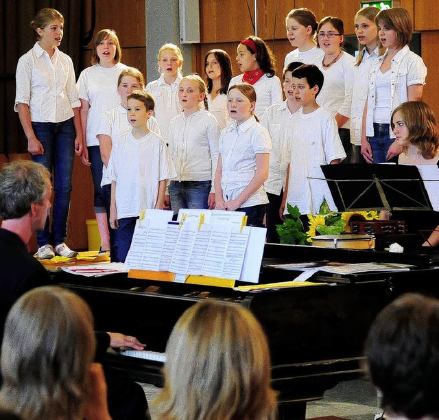 Schnupp, Schnupp, Schnuppidudei: Engag...em Musical &#8222;Leben im All&#8220;.  | Foto: Wolfgang Knstle