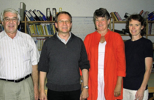 Die Vorstandsmitglieder des Freundeskr...berger, Margot Ranz und Carmen Dreth   | Foto: Susanne Kanele