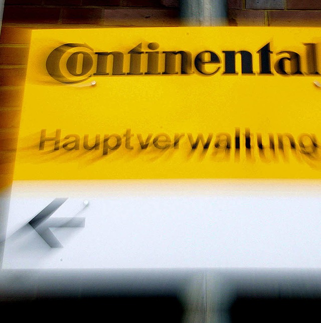 Die Zukunft von Continental ist  derzeit etwas unscharf.    | Foto: dpa