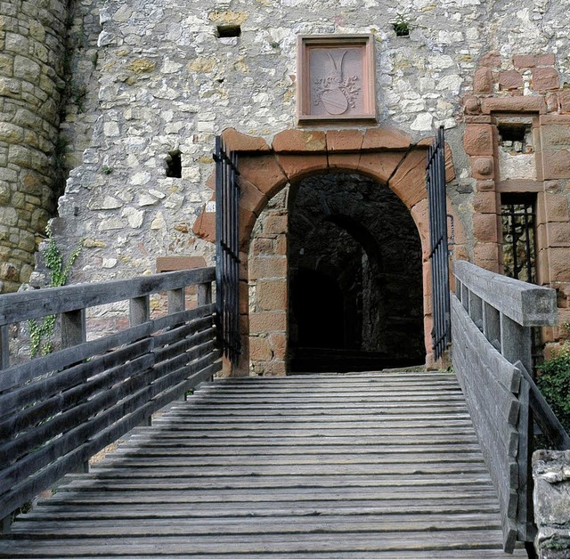 ber die Zugbrcke geht&#8217;s in die Oberburg. 