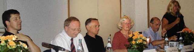 Die Kreisvorsitzende der Frauenunion, ...und  Wolfgang Gottschalk (von links).   | Foto: Monika Weber