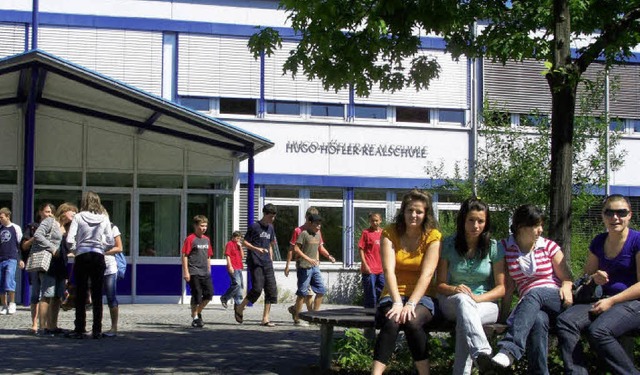 Auch an der   Breisacher Realschule  s...en Jahr     Ganztagsunterricht geben.   | Foto: benjamin bohn