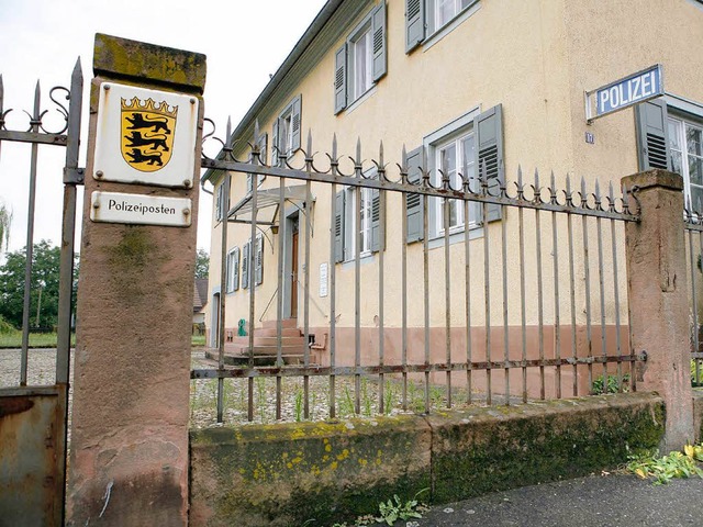 Seit einem Jahr wird ein Ersatz fr den Polizeiposten in Ottenheim gesucht.  | Foto: Christoph Breithaupt