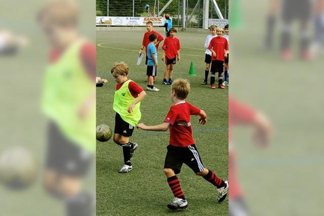 81 junge Kicker in Todtnau
