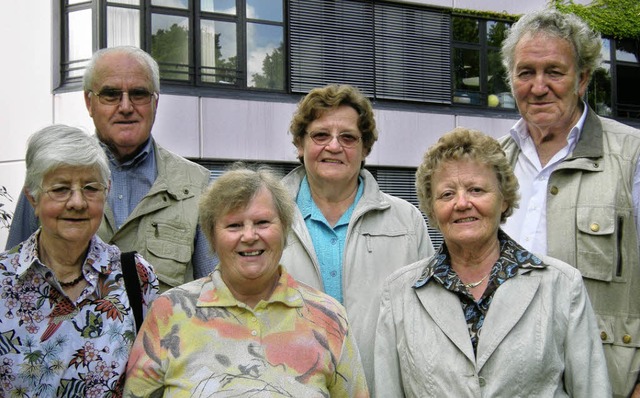 Sie haben am  Prventionstag im Kurzen...er und Gerhard Mackowiak (von links).   | Foto: Heike Armbruster